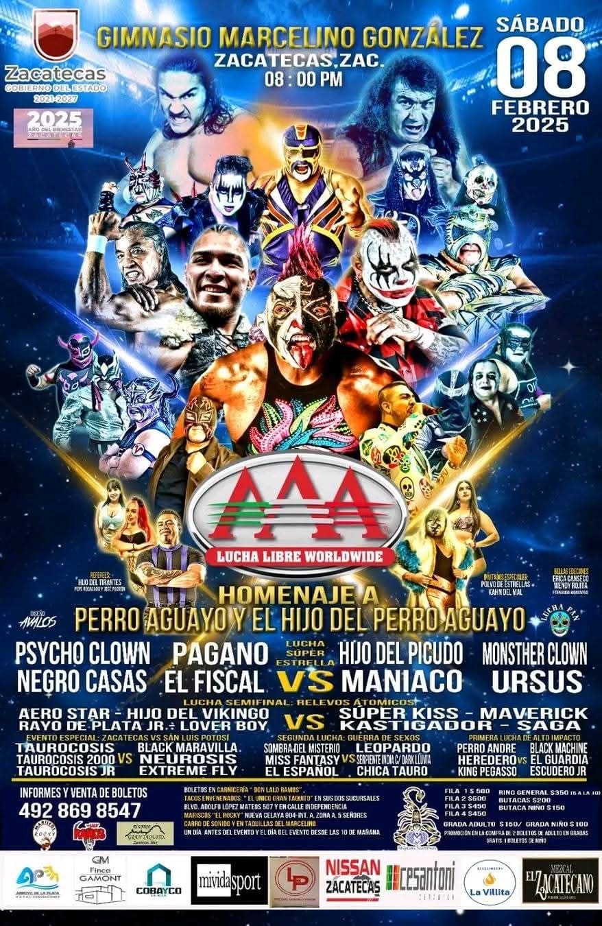 poster de Homenaje a Perro Aguayo y El Hijo del Perro Aguayo